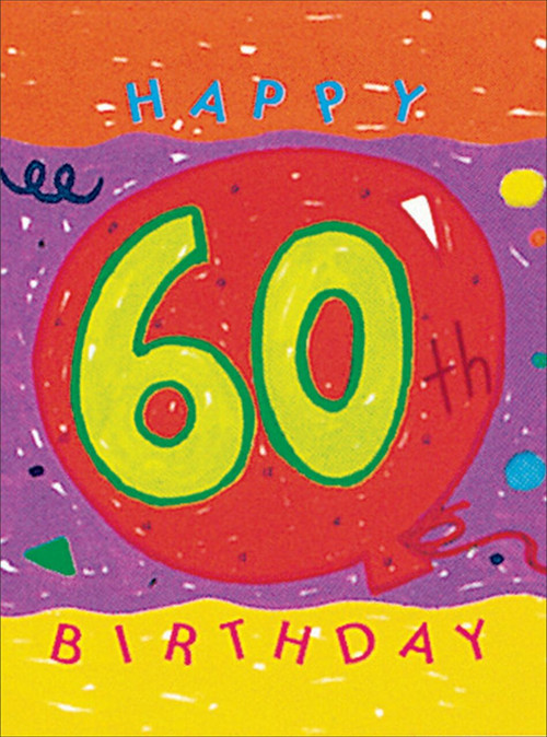 Happy 60th Birthday (Miniature Edition) by Ariel Books, 9780836281699