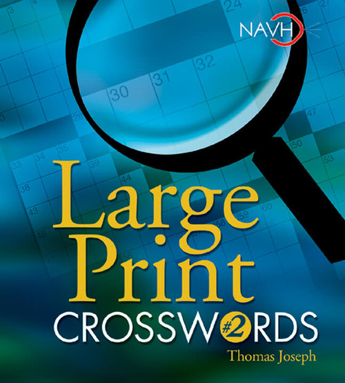 Large Print Crosswords #2 by Thomas Joseph, 9781402707674