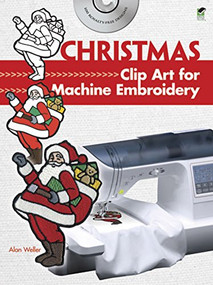 Christmas Clip Art for Machine Embroidery by Alan Weller, 9780486992037
