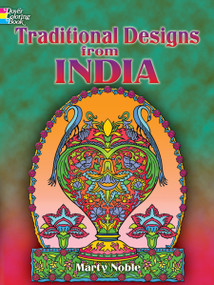 Traditional Designs from India Coloring Book by Marty Noble, 9780486448152