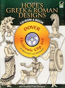 Hope's Greek and Roman Designs CD-ROM and Book by Thomas Hope, 9780486996554