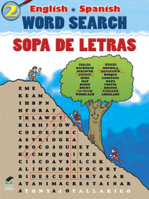 English-Spanish Word Search/Sopa de Letras #2 by Tony J. Tallarico, 9780486480985