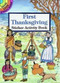 First Thanksgiving Sticker Activity Book (Miniature Edition) by Iris van Rynbach, 9780486297323