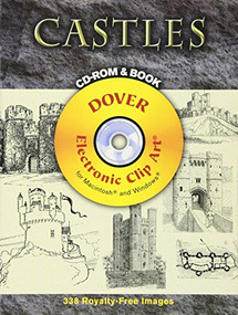 Castles CD-ROM and Book by Dover, 9780486998282