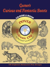 Gesner's Curious and Fantastic Beasts CD-ROM and Book by Konrad Gesner, 9780486995779