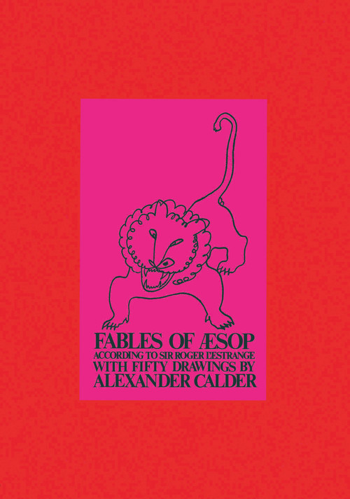 Fables of Aesop by Alexander Calder, 9780486217802