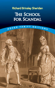 The School for Scandal - 9780486266879 by Richard Brinsley Sheridan, 9780486266879