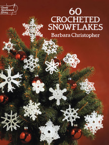 60 Crocheted Snowflakes by Barbara Christopher, 9780486253930