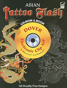 Asian Tattoo Flash CD-ROM and Book by Alan Weller, 9780486990156