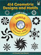 414 Geometric Designs and Motifs CD-ROM and Book by Dover, 9780486997476