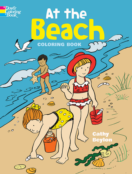 At the Beach Coloring Book - 9780486436432 by Cathy Beylon, 9780486436432