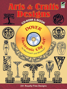 Arts and Crafts Designs CD-ROM and Book by Marty Noble, 9780486995854