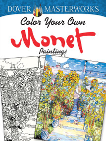 Dover Masterworks: Color Your Own Monet Paintings by Marty Noble, 9780486779454