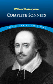 Complete Sonnets by William Shakespeare, 9780486266862