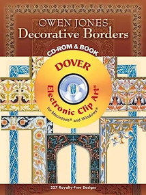 Owen Jones Decorative Borders CD-ROM and Book by Owen Jones, 9780486997827