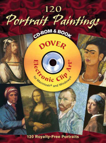 120 Portrait Paintings CD-ROM and Book by Carol Belanger Grafton, 9780486998350