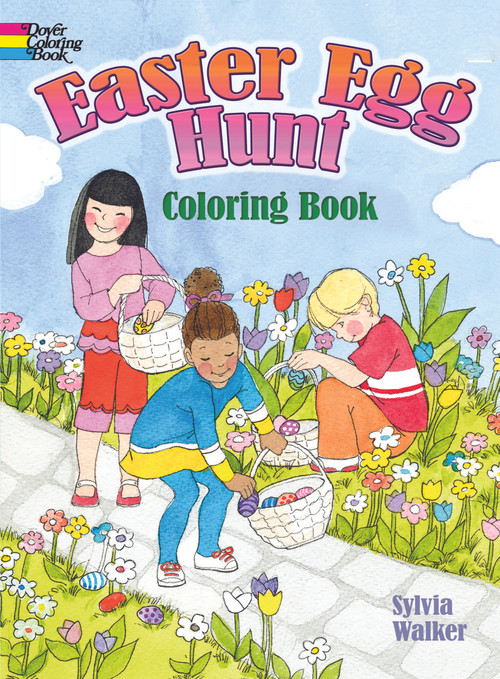Easter Egg Hunt Coloring Book by Sylvia Walker, 9780486485218