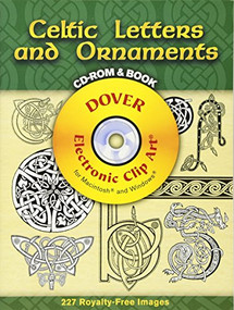 Celtic Letters and Ornaments CD-ROM and Book by Dover, 9780486998800