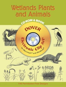 Wetlands Plants and Animals CD-ROM and Book by Mallory Pearce, 9780486995830