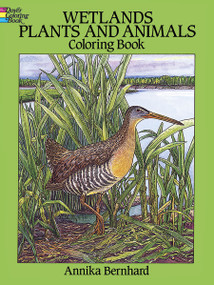 Wetlands Plants and Animals Coloring Book by Annika Bernhard, 9780486277493
