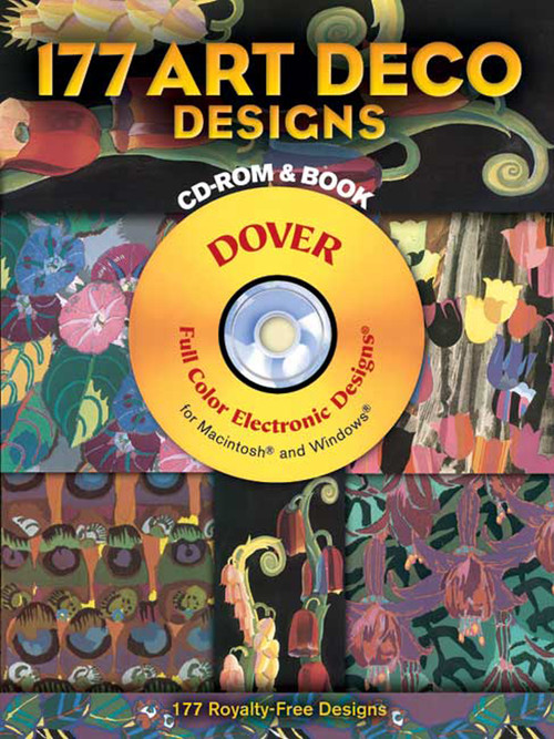 177 Art Deco Designs CD-ROM and Book by Edouard Benedictus, 9780486997667