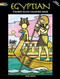 Egyptian Stained Glass Coloring Book by John Green, 9780486283517