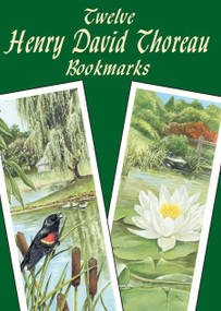 Twelve Henry David Thoreau Bookmarks by Henry David Thoreau, Dorothea Barlowe, 9780486428239