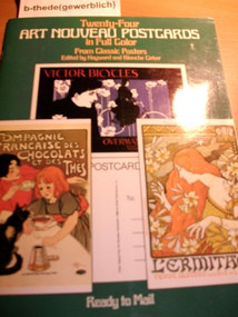 Art Nouveau Posters (24 Cards) by Hayward Cirker, Blanche Cirker, 9780486243894