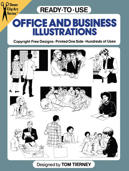 Ready-to-Use Office and Business Illustrations by Tom Tierney, 9780486257624