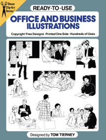Ready-to-Use Office and Business Illustrations by Tom Tierney, 9780486257624