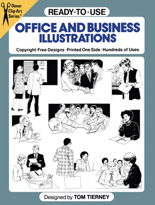 Ready-to-Use Office and Business Illustrations by Tom Tierney, 9780486257624