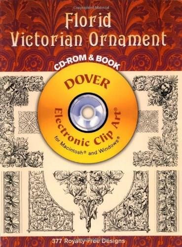 Florid Victorian Ornament CD-ROM and Book by Karl Klimsch, 9780486997384