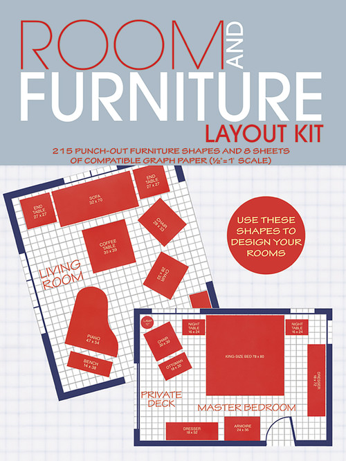 Room and Furniture Layout Kit by Muncie Hendler, 9780486242132