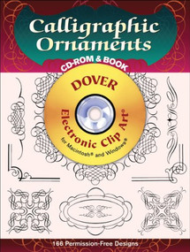 Calligraphic Ornaments CD-ROM and Book by Dover, 9780486999395