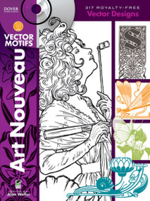 Art Nouveau Vector Motifs by Alan Weller, 9780486991153
