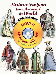 Historic Fashion from Around the World CD-ROM and Book by Pauquet Frères, 9780486998114