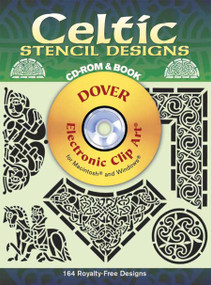 Celtic Stencil Designs CD-ROM and Book by Co Spinhoven, 9780486996783