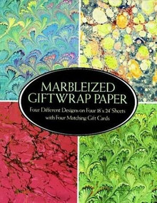 Marbleized Giftwrap Paper by Dover, 9780486258768