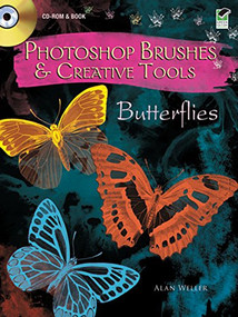 Photoshop Brushes & Creative Tools: Butterflies by Alan Weller, 9780486990583