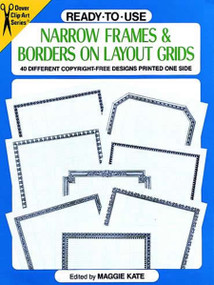 Ready-to-Use Narrow Frames and Borders by Maggie Kate, 9780486275758