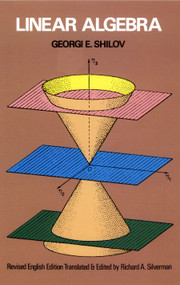 Linear Algebra - 9780486635187 by Georgi E. Shilov, 9780486635187