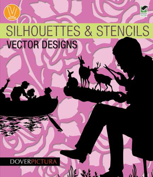 Silhouettes & Stencils Vector Designs by Alan Weller, 9780486990835