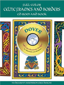 Full-Color Celtic Frames and Borders CD-ROM and Book by Mallory Pearce, 9780486995212