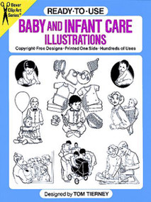 Ready-to-Use Baby and Infant Care Illustrations by Tom Tierney, 9780486256696