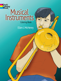 Musical Instruments Coloring Book by Ellen J. McHenry, 9780486287850