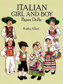 Italian Girl and Boy Paper Dolls by Kathy Allert, 9780486274614