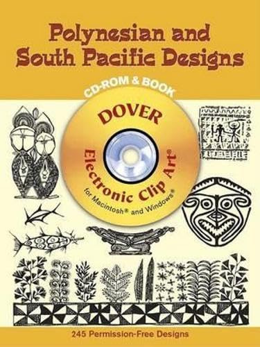 Polynesian and South Pacific Designs CD-ROM and Book by Gregory Mirow, 9780486995847