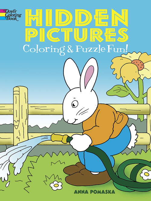 Hidden Pictures Coloring and Puzzle Fun by Anna Pomaska, 9780486450919