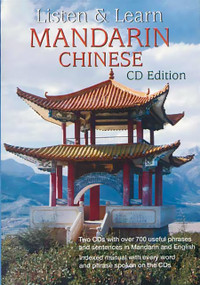 Listen & Learn Mandarin Chinese (CD EDITION) by Dover, 9780486998121
