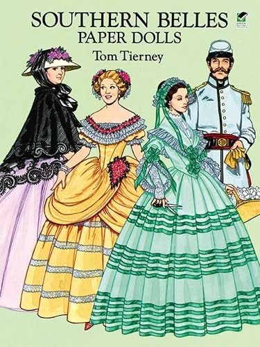 Southern Belles Paper Dolls by Tom Tierney, 9780486275345